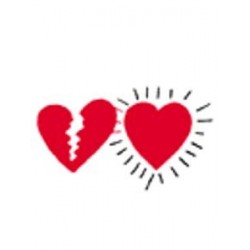 Torn and restored heart